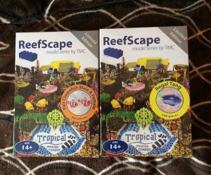 RARE Lego Reefscape by tmc. Clownfish and regal tang Certified Professional Set