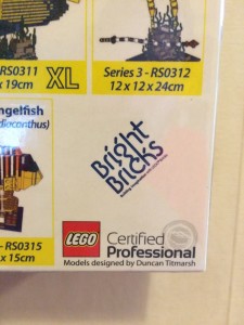 RARE Lego Reefscape by tmc. Clownfish and regal tang Certified Professional Set Bright Bricks