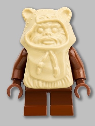 7139-2002-NEU Lego Star Wars Paploo Classic Browns EWOKGenericName-selten-Bestprice 