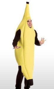 Banana suit costume