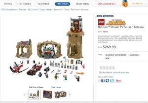 Lego 76052 Classic Bat Cave online on Lego Site in the US