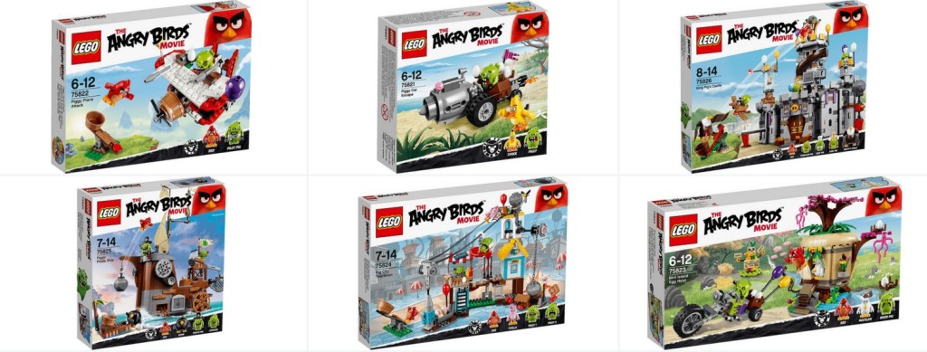 Lego Angry Birds Official Images now Online on Lego site