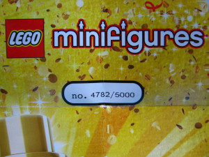 Lego Mr Gold Number 4782b