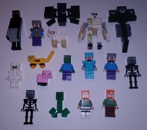 Lego 2016 Minecraft Minifigures Complete set 2