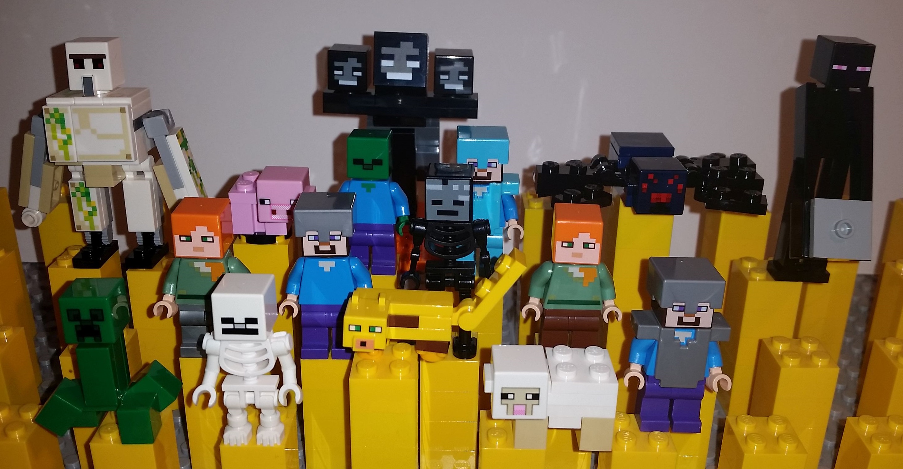 lego minecraft action figures