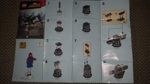 Lego 30448 Spider Man v Symbiote Venom Minifigure Instructions Page 1