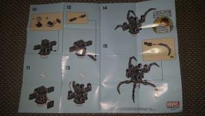 Lego 30448 Spider Man v Symbiote Venom Minifigure Instructions Page 2
