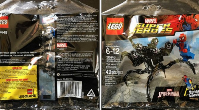 lego spider man vs venom symbiote