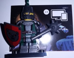 Lego 71011 Series 15 Collectible Minifigure Number 24 Frightning Knight