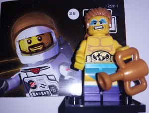Lego 71011 Series 15 Collectible Minifigure Number 25 Wrestling Champion