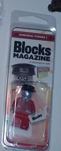 Lego Blocks Magazine Two Year Renewall Minifigure