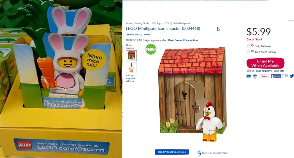 Lego Bunny Suit and Chicken Suit Guy coming to a store near you soon for Easter - Copy