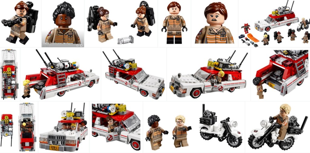 Lego Ghostbuster Ecto 1 and Ecto 2 revealed on Twitter
