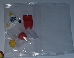 Lego Kladno Christmas Figure in Polybag