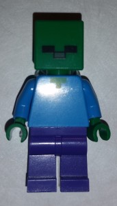 Lego Minecraft 21123 Zombie minifigure