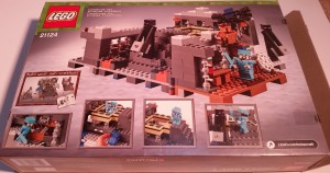 Lego Minecraft 21124 The End Portal Box Back