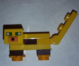 Lego Minecraft 21125 Ocelot minifigure