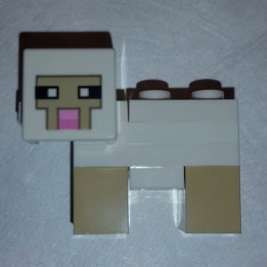 Lego Minecraft 21125 Sheep minifigure