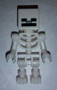 Lego Minecraft 21125 Skeleton minifigure