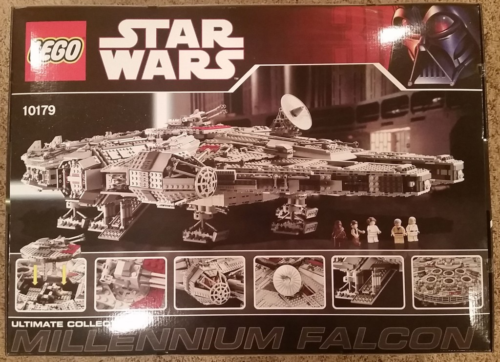 Lego Mint in Sealed Box Ultimate Collector Series Millenium Falcon Set Number 10179 First Edition (8)