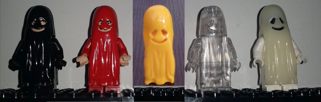 Lego Orange Prototype Ghost Minifigure Found in the Wild