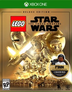 Lego XBOX One New Star Wars VIdeo Game with Exclusive FINN Minifigure