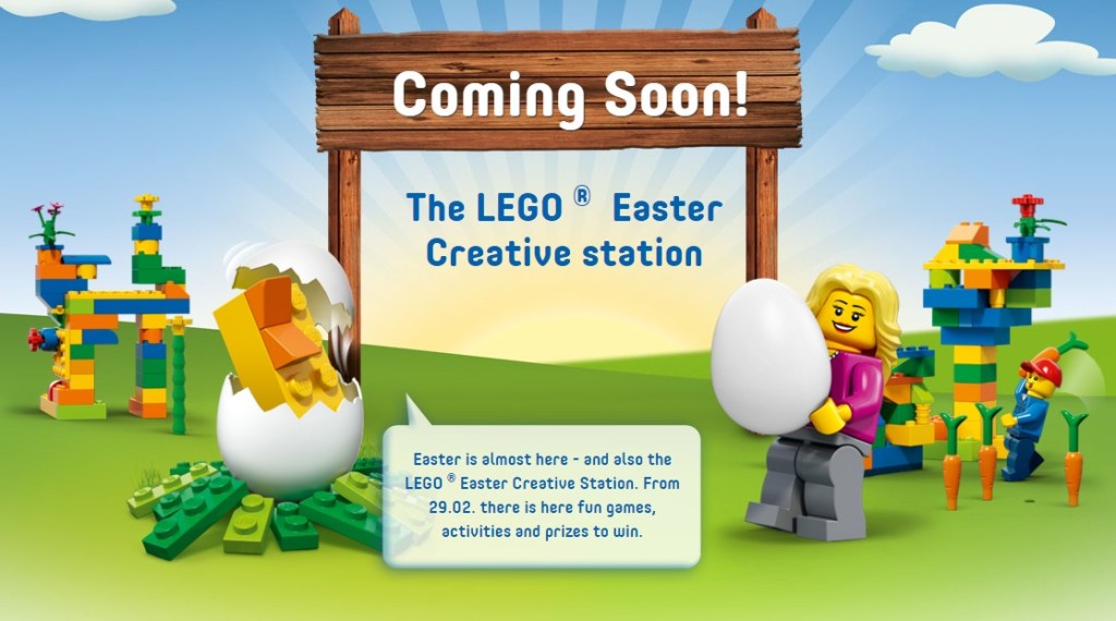 The Lego Easter Creative Station