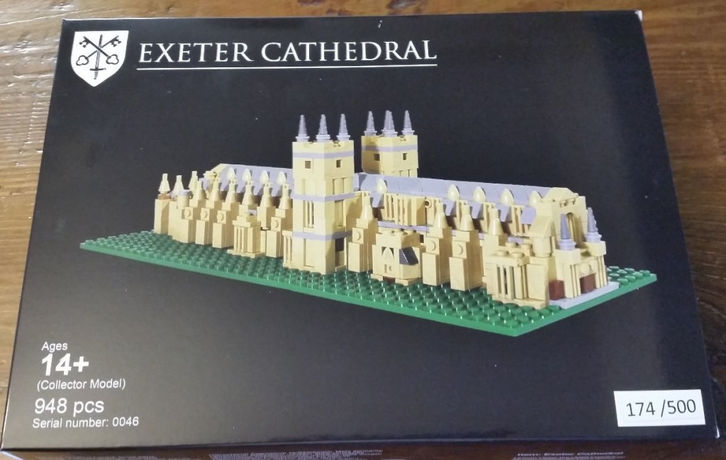 LEGO Certified Professional Set - The Exeter Cathedral Front