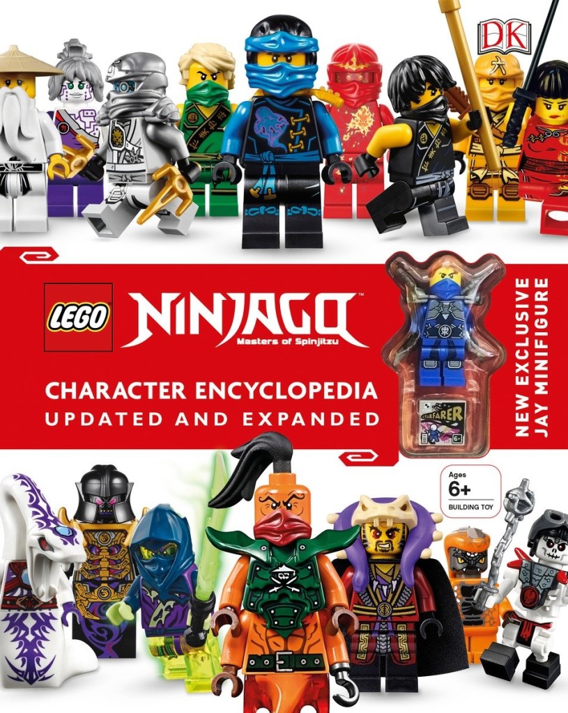 LEGO NINJAGO Character Encyclopedia Updated Edition with Exclusive Jay Minifigure on Amazon