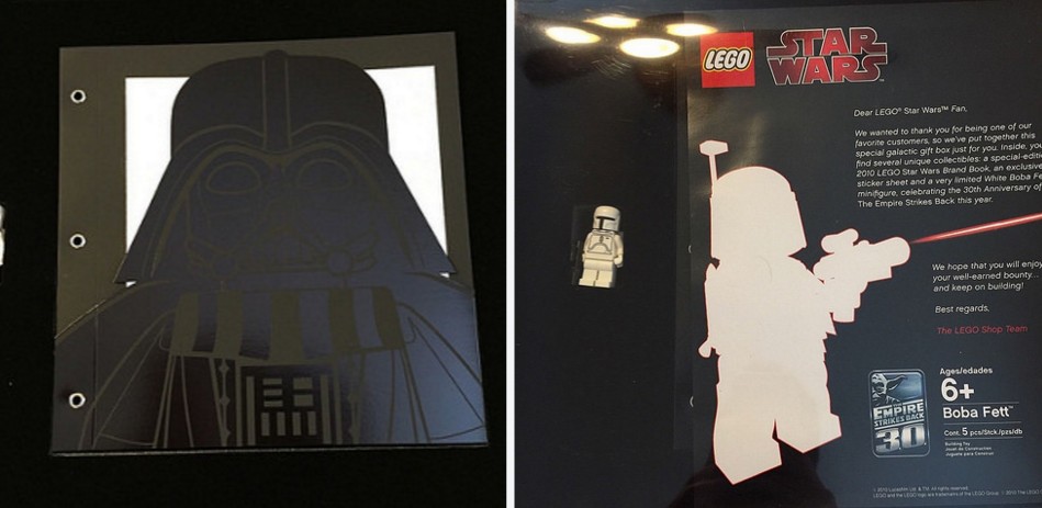 LEGO VIP 2010 WHITE BOBA FETT AND DARTH VADER BOOK BOXED SET GIVEAWAY Header