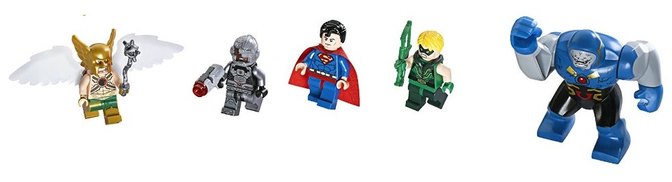Lego 76028 Darkseid Invasion Minifigures
