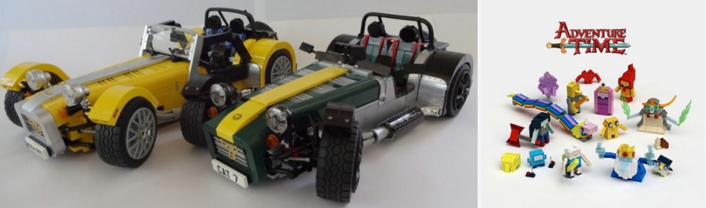 Lego Ideas Caterham Super Seven and Adventure Time Approved - Copy