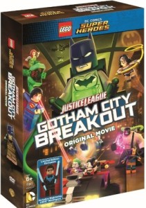 Lego Justice League Gotham City Breakout Original Movie with Exclusive Blue Nightwing Minifigure (2)