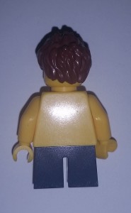 Lego KidsFest 2016 Exclusive Minifigure Short Boy with Big Smiley Face Logo on Torso Back