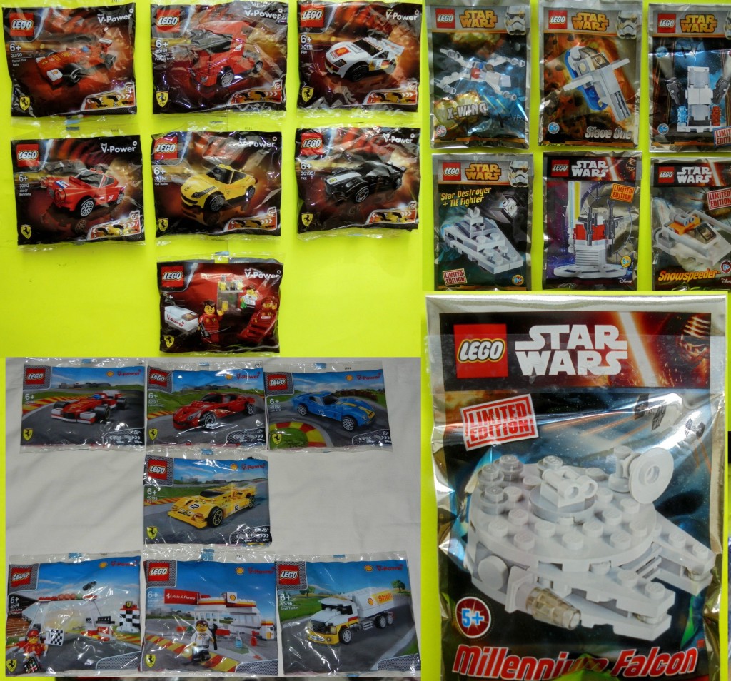 Lego Promotional Star Wars Ferrari and Shell Polybags