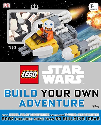 Lego Star Wars Build Your Own Adventure with Y-Wing and Rebel Pilot Minifigure