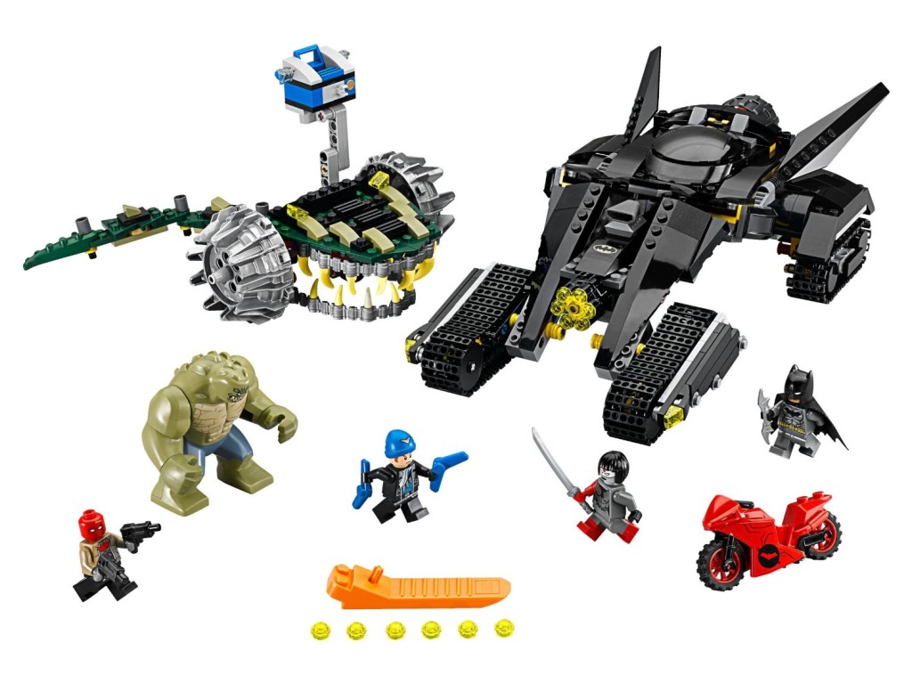 LEGO 76055 Super Heroes Batman Killer Croc Sewer Smash Inside