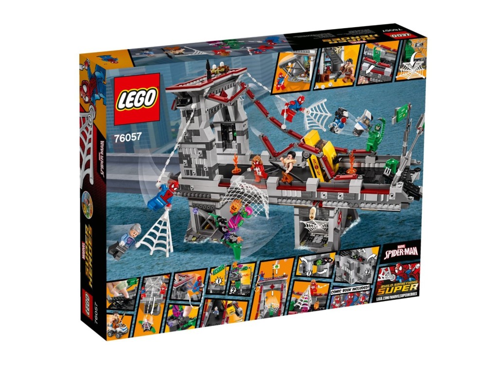 LEGO 76057 Super Heroes Spider-Man Web Warriors Ultimate Bridge Construction Set