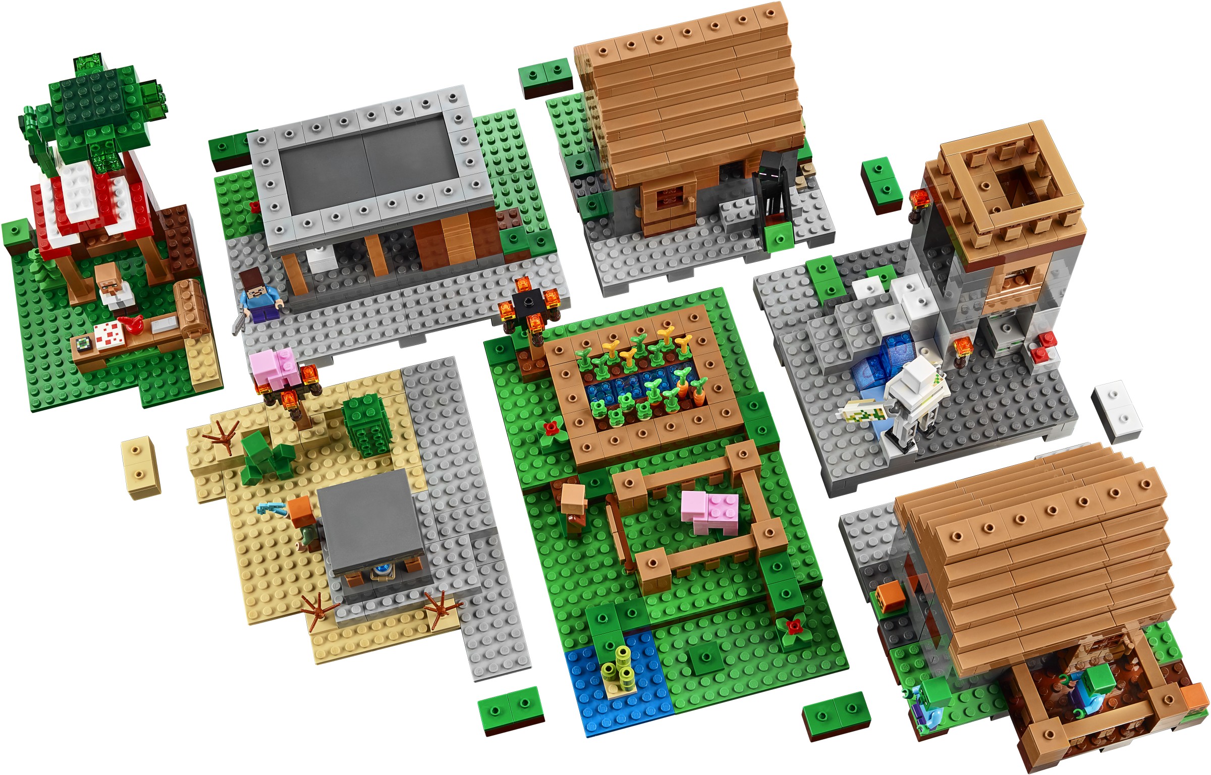 Lego 21128 The Village Large Minecraft Set Officially Revealed Lego 21128 The Village Large Minecraft Set Officially Revealed