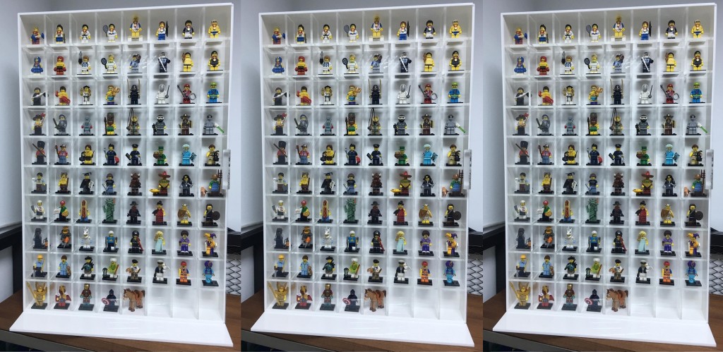 Lego Minifigure DIsplay Case with Dust Door (3)