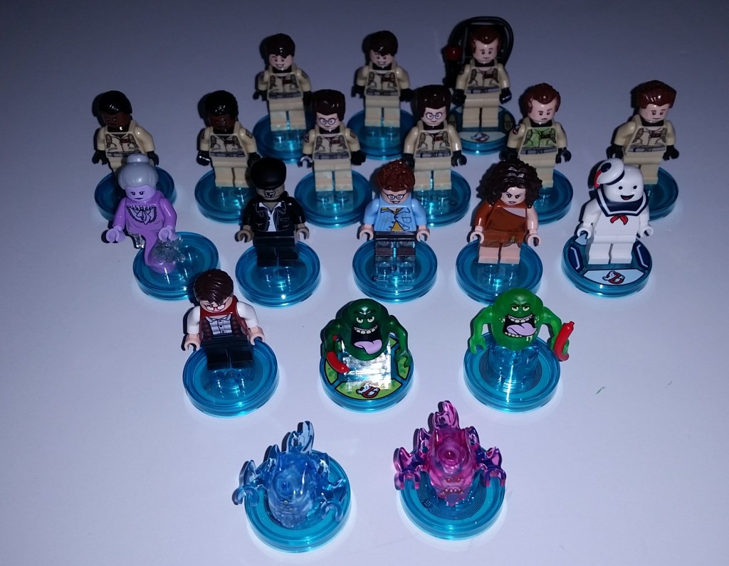 All Lego Ghostbusters Unique Minifigures