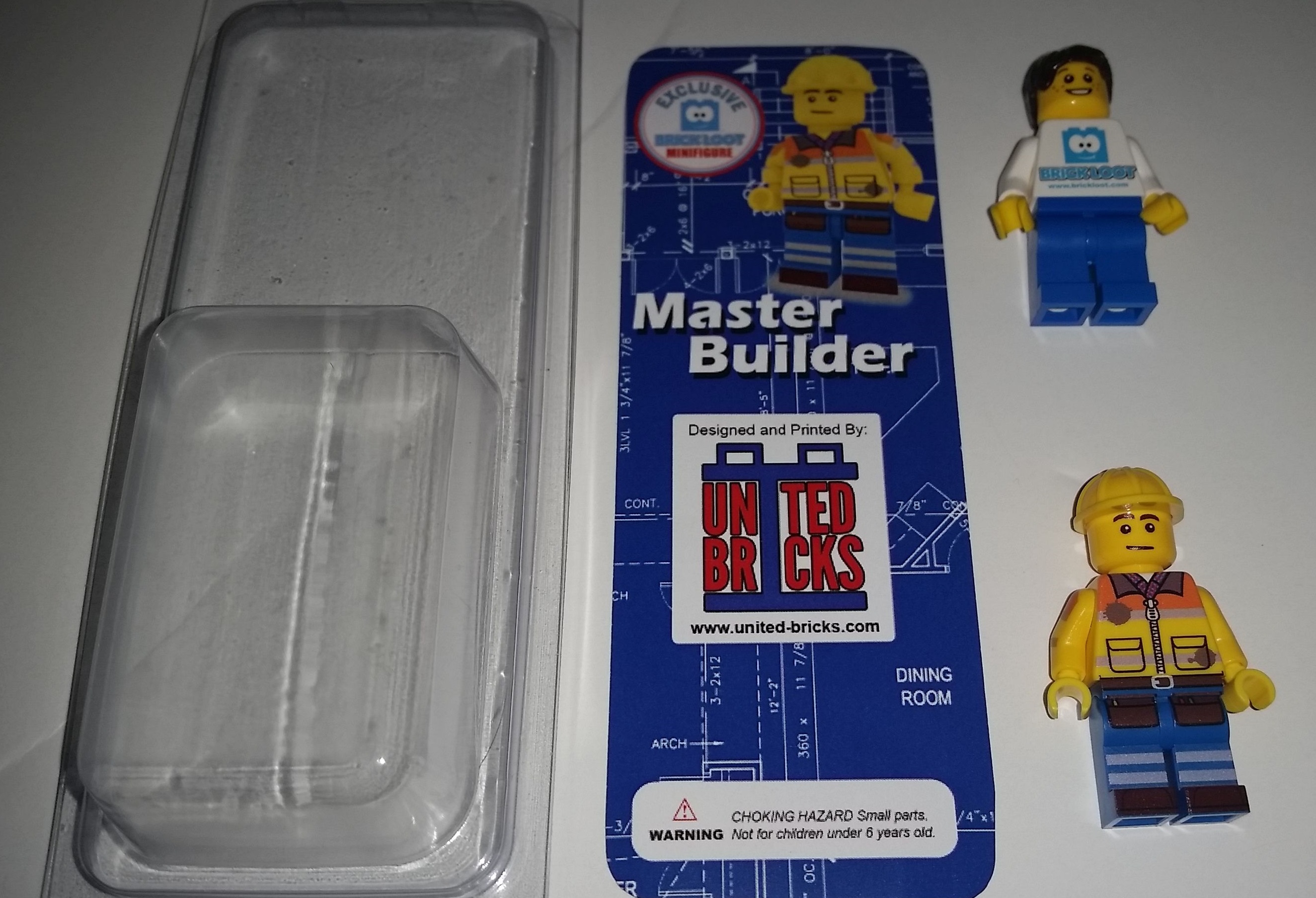 Back Custom Printed LEGO Minifigure Brick Loot LIMITED EDITION Terminator Al B 