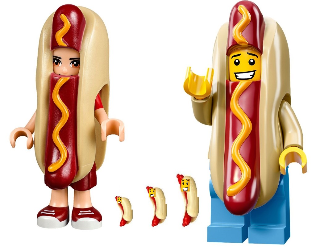 Lego Hot Dog Guy got a Girl Friend