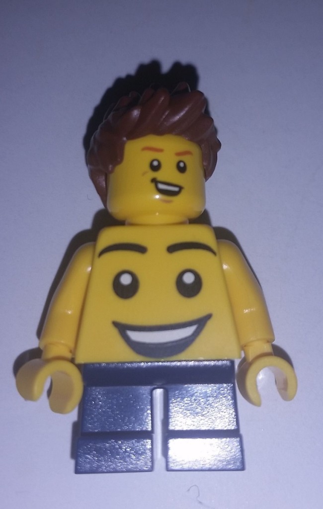 Lego KidsFest 2016 Exclusive Minifigure Short Boy with Big Smiley Face Logo on Torso