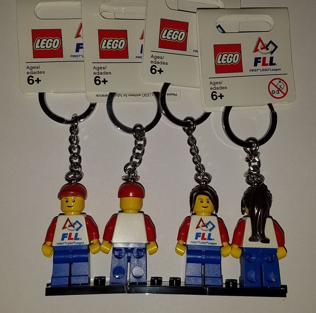 Lego Minifigure Keychain First Lego League (1)