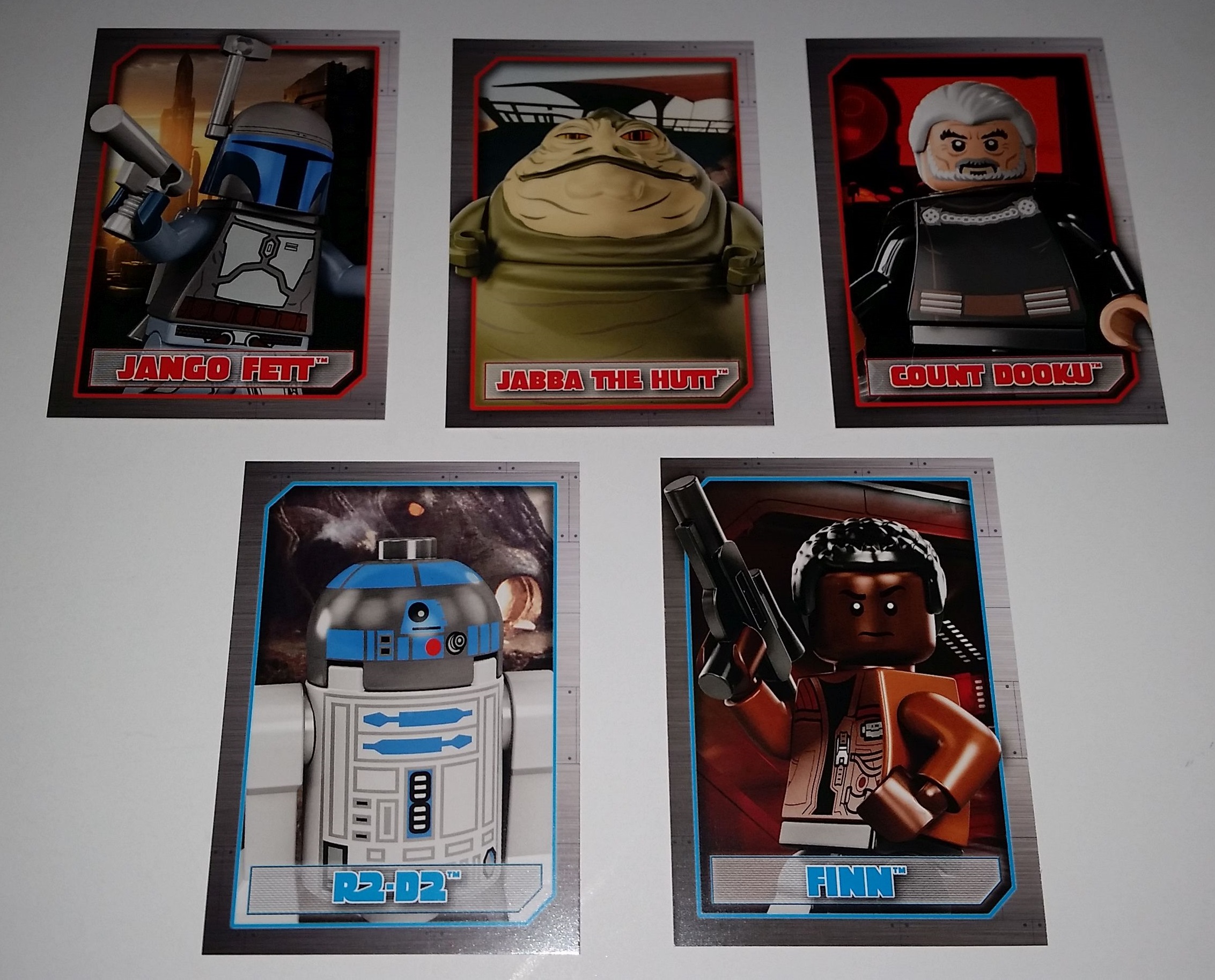 Lego ® Star Wars ™ Series 1 TRADING CARDS CARD 62-RO-GR 