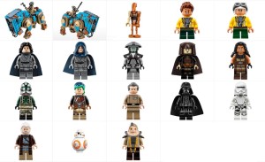 Lego Summer 2016 Star Wars Minifigures