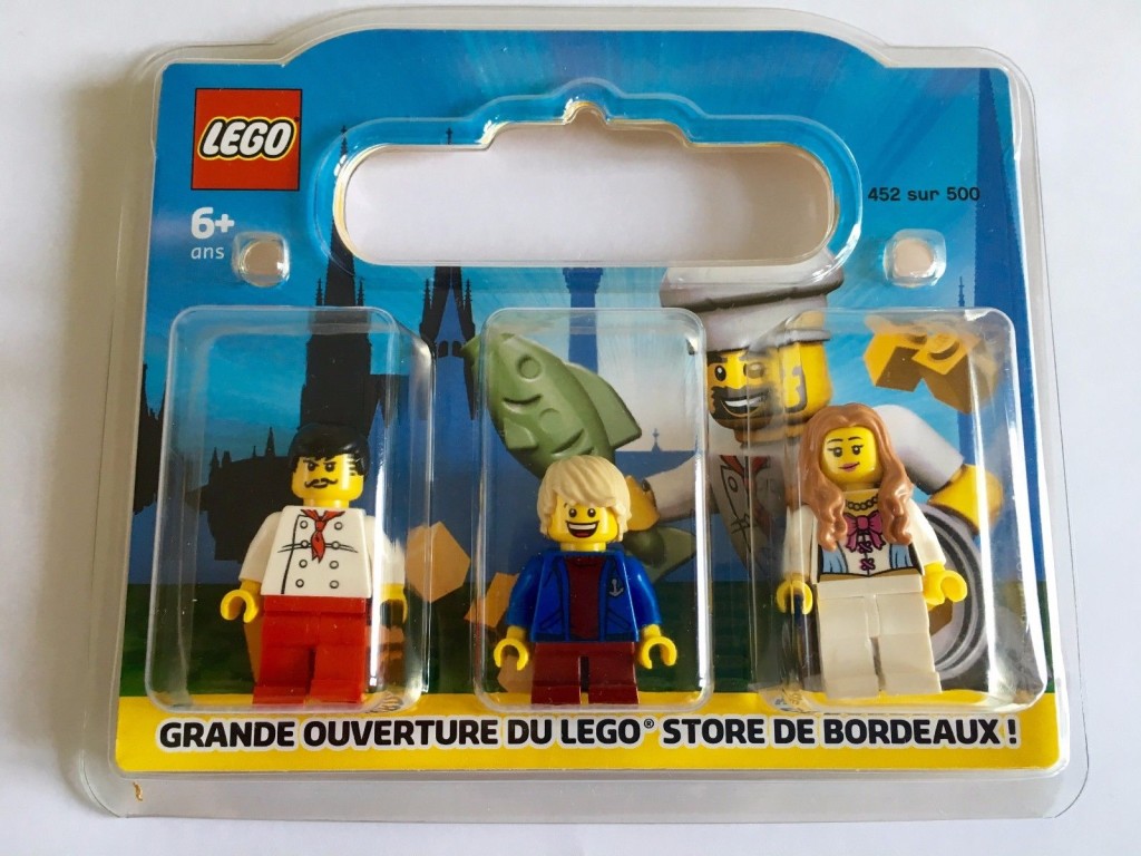 LEGO Store Grand Opening Exclusive Set Bordeaux France from June 2016 Limited pieces - Minifigure Price Guide