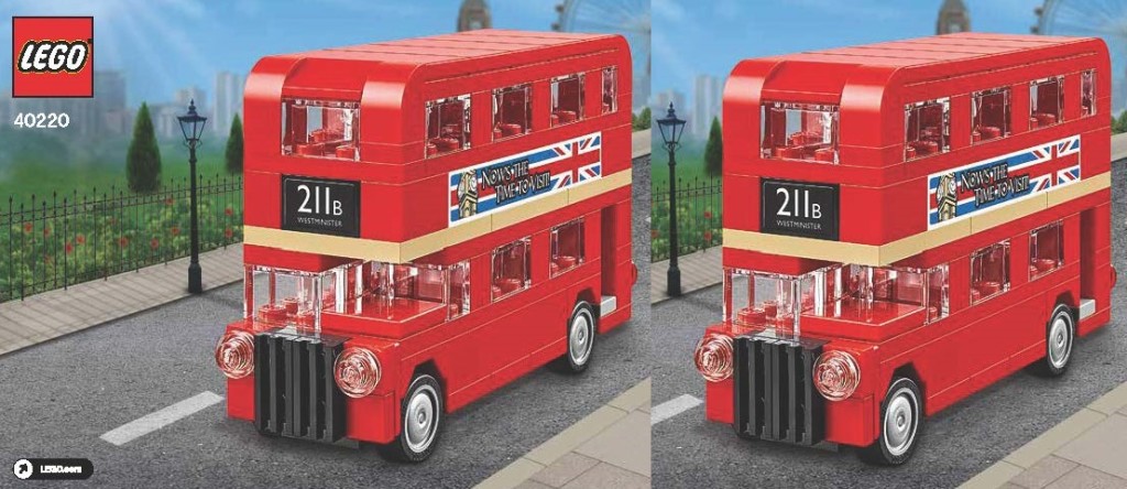 Lego 40220 London Bus - Copy