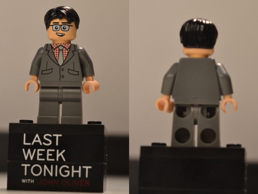 Lego Last Week Tonight wiht John Oliver Minifigure by Citizen Brick